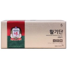 정관장 활기단, 1박스