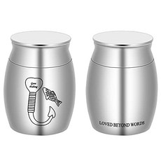물고기 화장 새장 미니 URNS 재는 인간 재입니다. 아무도 좋아하지 않습니다., 본상품, 본상품