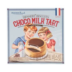 피코크 초코밀크 타르트 비스킷, 1개, 225g