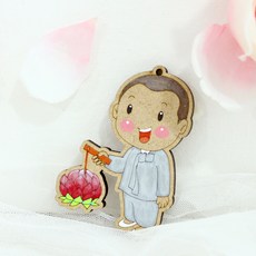 연등동자승 팬시우드 수업용 핸즈우드 팬시우드