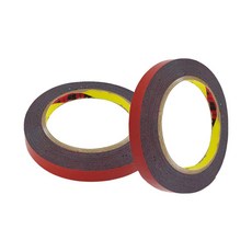 CH 폼 양면테이프 강력 두꺼운 접착 검정 소형 1CM, 1개, 4.95m, 10mm