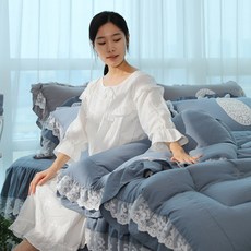 류금숙프렌치향기실키케어침대커버
