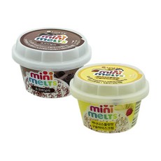 미니멜츠 구슬아이스크림 초코바닐라X10개+바나나스플릿X10개, 단품
