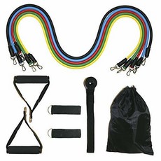 Vnkdeco Resistance Bands Set 11pcs Exercise Bands for Working/715664, 상세참조, 상세참조