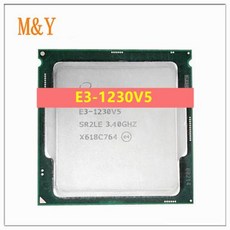 Xeon E3-1230V5 CPU 쿼드 코어 E3 1230 V5 프로세서 3.40GHz 8M 80W LGA1151 E3-1230 V5