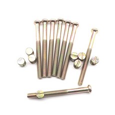 M8 x 90mm 침대 볼트 침대 스크류 Binifimux 8 세트 아연 도금 된 육각 드라이버 소켓 캡 가구 버킷 나사 볼트 너트, 본상품