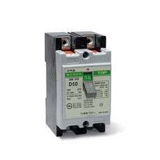동양탑 주택용 배선차단기 DBE-52F 5kA 단상2P, 50A, 1개