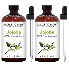 Majestic Pure Jojoba Oil for Hair and Skin 마제스틱 퓨어 호호바 오일 118ml 2팩