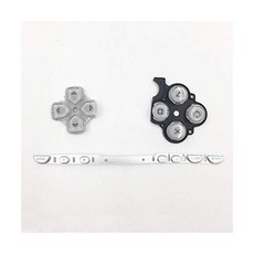 왼쪽 오른쪽 버튼 키패드 홈스타트 전체 세트 수리 Sony PSP 2000 PSP2000 콘솔 블랙, Silver, 1개