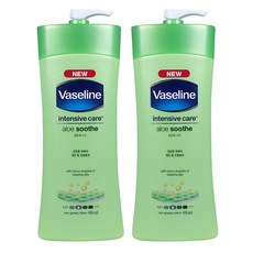 바세린 바디로션 알로에 수드 450ml x2, 단품, 단품