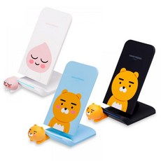 카카오프렌즈 무선충전 거치대, 라이언블루