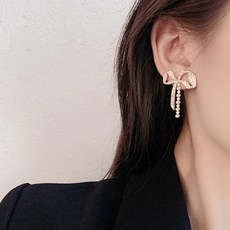 스톤헨지리본귀걸이