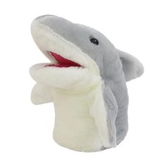 상어 동물구성 손인형 역할놀이 인형극, 1개, 1종