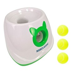  강아지 공던지기 자동 셀프공놀이 공발사기, 수동 기어조정 모델 공 3개 