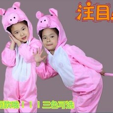 해외 아기돼지 세 마리 어린이 동물 무대 축하 아기 돼지 춤사위-94155