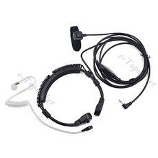 2.5mm 스 로트 마이크 이어폰 헤드셋 워키 토키 용 마이크 PTT 모토로라 라디오 TLKR T5 T80 T60 T6 T8 Talkabout MR350R T6500|t6500|, 단일, 1개, 단일