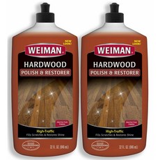 Weiman Hardwood Polish & Restorer 와이만 하드우드 폴리쉬 앤 리스토어 946ml 2팩