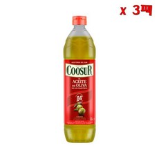  스페인 직구 COOSUR 쿠수르 마일드 올리브 오일 1000ml 3팩 