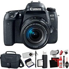 Canon EOS 77D DSLR Camera with 18-55mm Lens (International Model) with Extra Accessory Bundle, 상세 설명 참조0