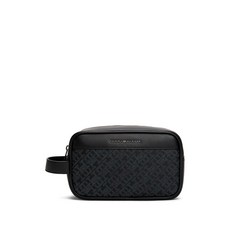 TOMMY HILFIGER(타미 힐피거) 모노그램 지퍼 트래블 파우치