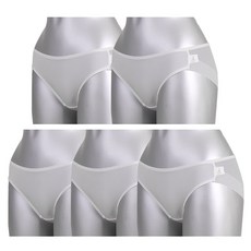 디에스도씨 여성용 노라인 햄팬티 5p
