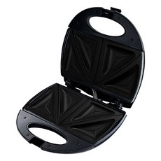 아침 식사 와플 기계 샌드위치 메이커 전기 토스터기 및 탈착식 750W, EU, triangle, 1개