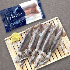 [2팩+2팩]자연산 손질 통 오징어 8미 (270g 4팩), 단일옵션