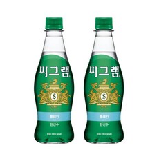 이팬트리코카콜라 [무료배송]씨그램 플레인 450ml PET x 20개, 단일상품