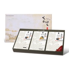 참빛 다시팩세트 4호 / 구운멸 다시팩+황태다시팩+구운멸 다시팩 / 선물세트 / 기념품 / 답례품, 1개