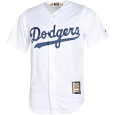 해외Mens Brooklyn Dodgers Majestic White Home Cooperstown Cool Base Team Jersey