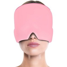 헤드 쿨팩 냉감팩 겔 콜드 헤드 아이스 캡 Migraine Relief 스트레스 릴렉스 Head, 1개