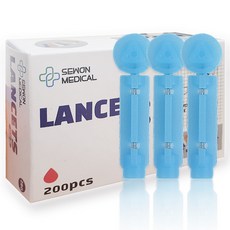 세원 란셋 28G 채혈침, 1개, 200매입