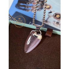 유색큐브펜던트