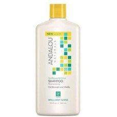 Andalou 안달루 내추럴스 선플라워 시트러스 모발 윤기 건강 샴푸 340ml 3팩, 1개, 1179g