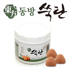 연기와 냄새가 적은 동방 황토 쑥탄 쑥봉 쑥뜸 한방뜸 가정용뜸, 동방 무연 (숯)쑥탄1통 (A00883), 1개