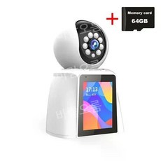 베이비 모니터 양방향 무선 CCTV 스마트 홈캠 카메라 음성 2.8인치 3MP