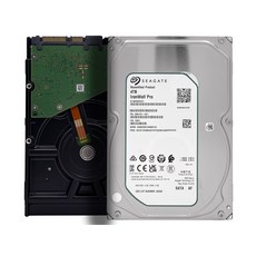 Seagate IronWolf Pro 4TB 7200 RPM SATA 6Gb/s 3.5 NAS 하드디스크 드라이브 [세금포함] [정품] (ST4000NE001) HDD 하드디스크[ - ironwolf4tb