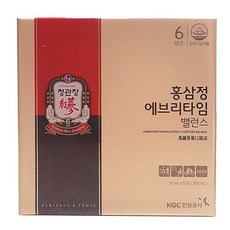 [정관장]홍삼정 에브리타임 밸런스 30포/1박스, 10ml, 1세트