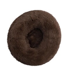 세탁 가능원형 봉제 강아지 침대 개집 고양이 쿠션 중형 애완 동, 6.H, 1개, E.M 50CM