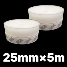 실리콘 문풍지 창문바람막이, 25mmX5m, 2개