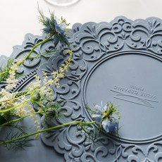 실리콘레이스매트