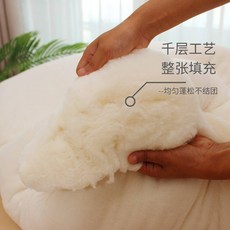 목화요솜 .솜이불 싱글 겨울이불 학생기숙사 두꺼운 보온 10근 이불 요 목화솜 이불심 솜이불, C05-6근