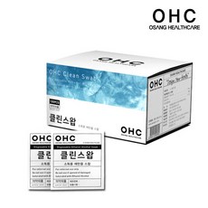 [오상헬스케어] OHC 클린스왑 일회용 알콜솜(알콜스왑) 100매x2세트, 상세 설명 참조