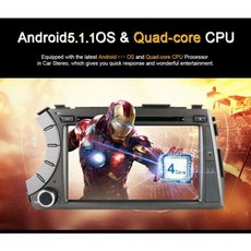 [해외] 쌍용 KYRON ACTYON 3G WIFI BT 라디오 RDS 8.01, Quad Core