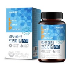 락토페린 프리미엄 600 고함량 4500mg 90정, 1개