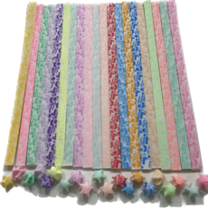 선호리빙 종이 별 접기 야광 별접기 300매 (10set), 색상_디자인랜덤