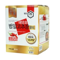 범일 고추장, 17kg, 3개