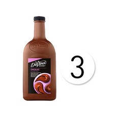 다빈치 초콜렛 소스 2.6kg 3개