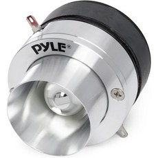 다이캐스트 알루미늄 프레임이 장착된 Pyle 2.5인치 티타늄 트위터 - 100와트 1인치 보이스 코일 스테레오 및 스피커용 자동차 오디오 PDBT30 옐로우