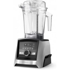 Vitamix Ascent Series A3500i Blender(Rotary Touch Glass Blender Black 광택 처리된 스틸 투명 1.22m AC 1400W), 단일옵션